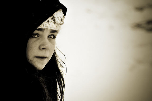 Untitled photo of girl in winter clothing by Hamed Parham
