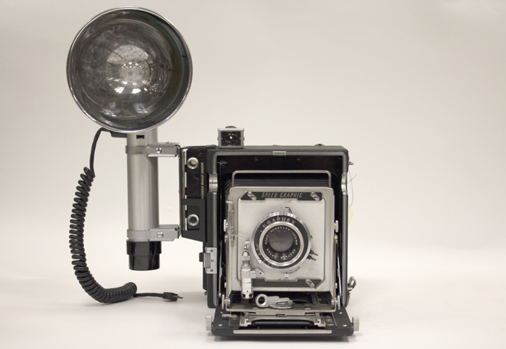 Graflex speed graphic 4x5 2011.018.644.1 Graflex Speed Graphic 4x5 Camera