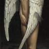 MELANCHOLIA, Oil on Canvas & Panel, 175 x 61 cm, 2003
